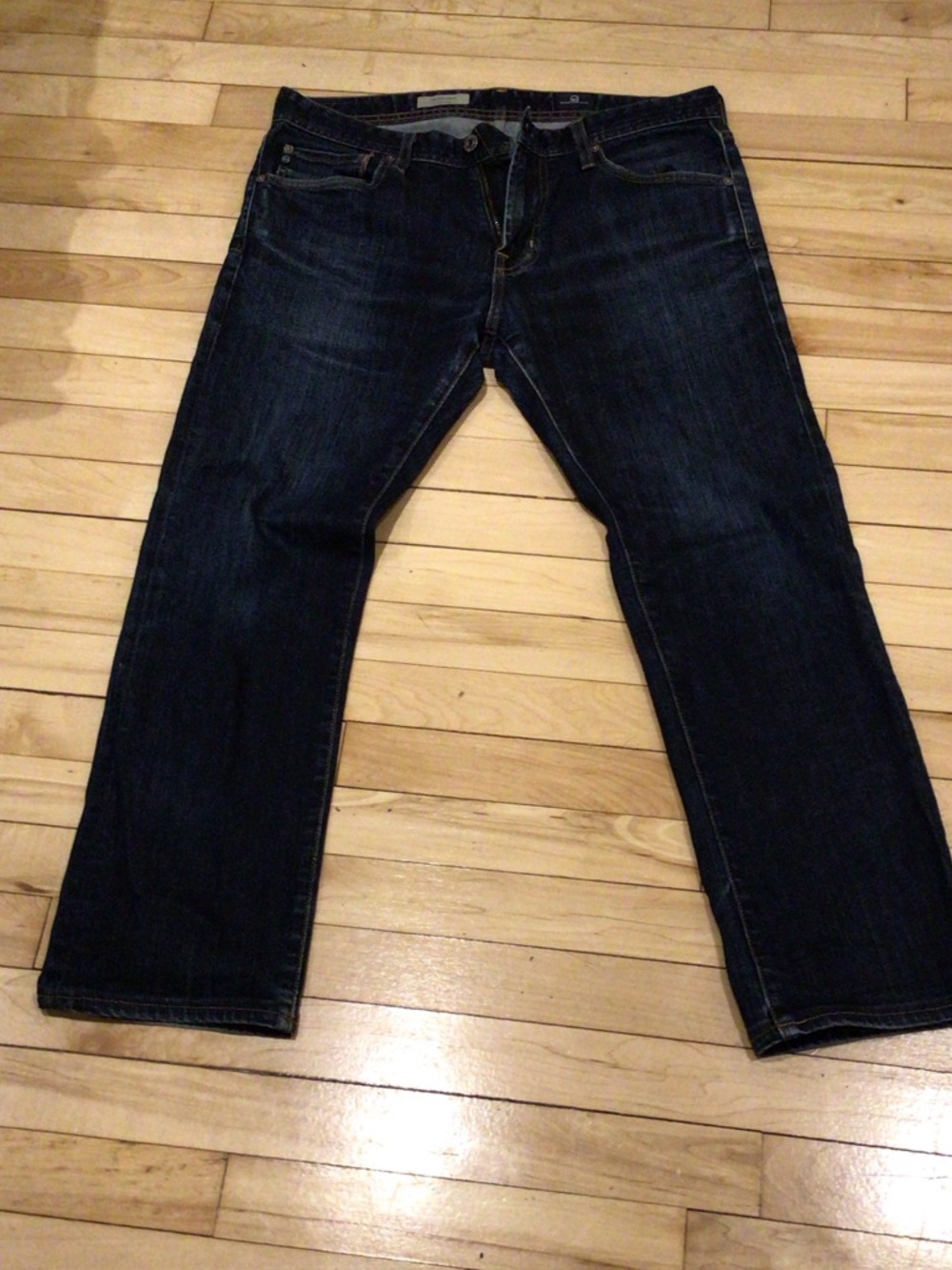 Ag Adriano Goldschmied The Matchbox’s model Relaxed Straight Jeans Size 33X34